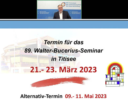 Termin und Alternativtermin für das Walter-Bucerius-Seminar 2023.