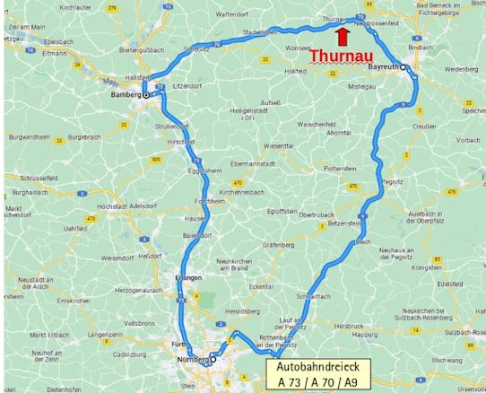 Autobahndreieck Nürnberg-Bayreuth