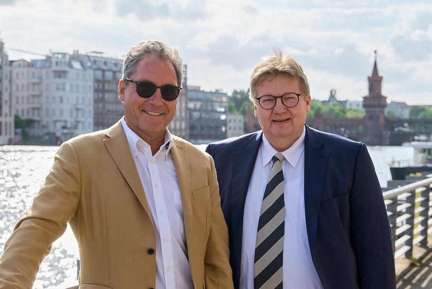 Vorstand der Hagos eG Ralf Tigges, Guido Eichel.