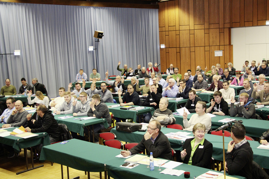 Endlich wieder gemeinsam tagen.