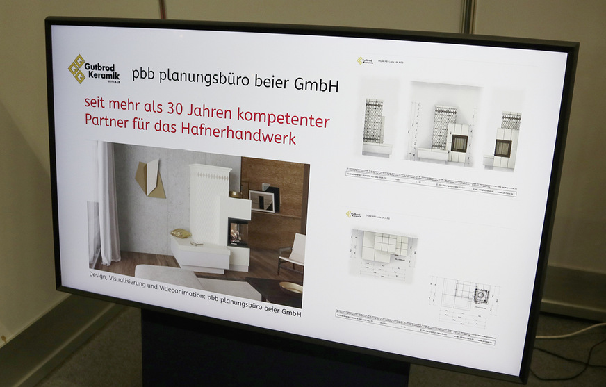 Bernd Beier demonstrierte auf der KOK modernste Möglichkeiten der Visualisierung inklusive Videoanimationen.