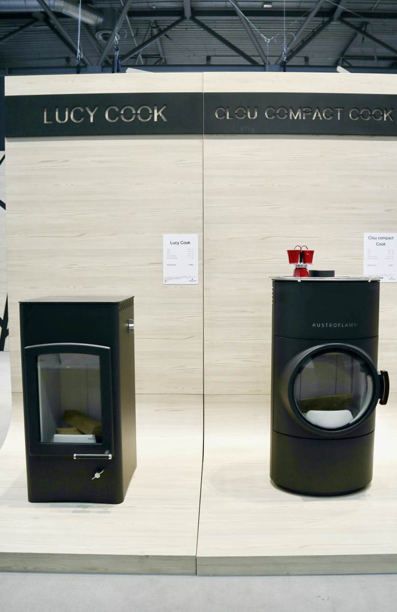 „Lucy“ und „Clou Compact“ in Kochversion.