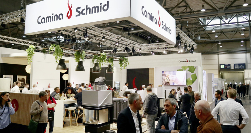 Messestand Camina & Schmid