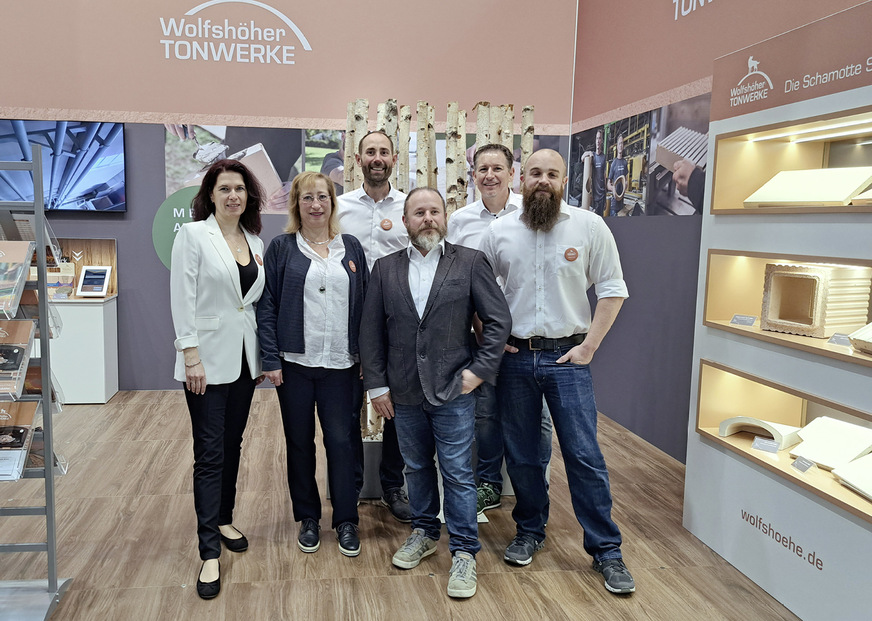 Das Messeteam von Wolfshöher.