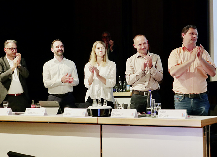 Standing Ovations für Ralf Tigges kamen auch vom Aufsichtsrat.