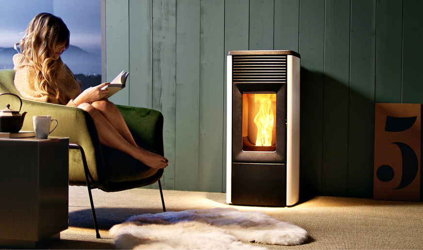 Da die „Core“-Öfen so gebaut sind, dass die Technik verborgen bleibt, sind die Geräte besonders elegant, auch dann, wenn sie nicht eingeschaltet sind.