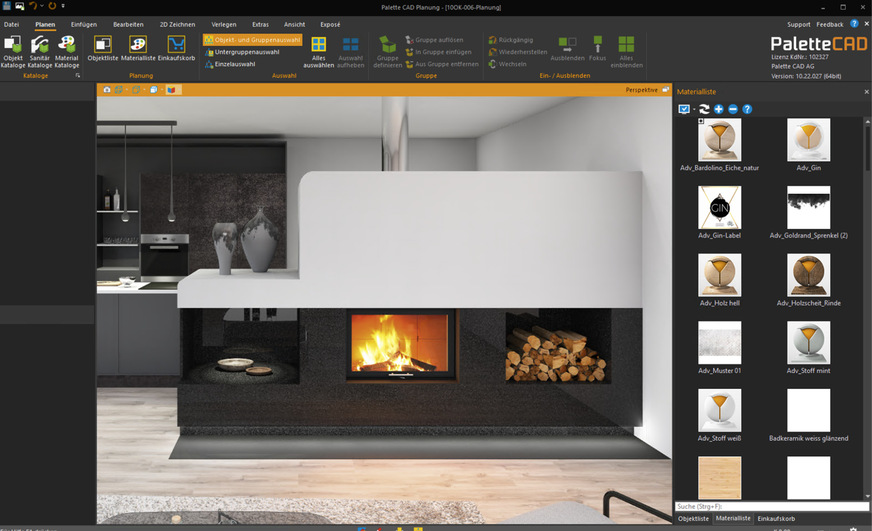 Mit der Ofenplanung fing es an, seither ist Palette CAD zum Synonym für Planungs- und Visualisierungssoftware in der Interieurgestaltung geworden.