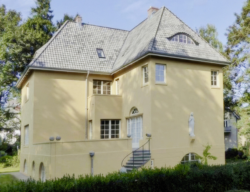 So präsentiert sich das Richard-Dehmel-Haus heute. Es ist Museum und Künstler-Treffpunkt.