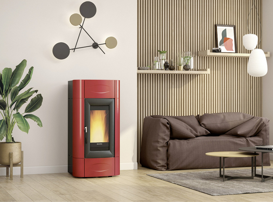 Pelletöfen sorgen nicht nur für Wärme, sondern sind auch Blickfang im Wohnraum.