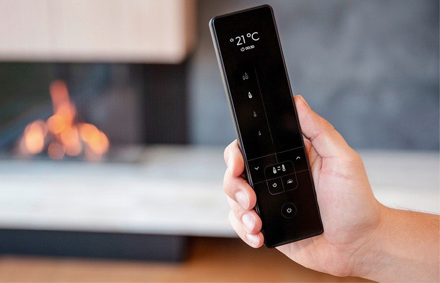 Von Hoxter entwickeltes OLED-Display mit Bluetooth Technologie.&nbsp;Für eine einfache und komfortable Bedienung.