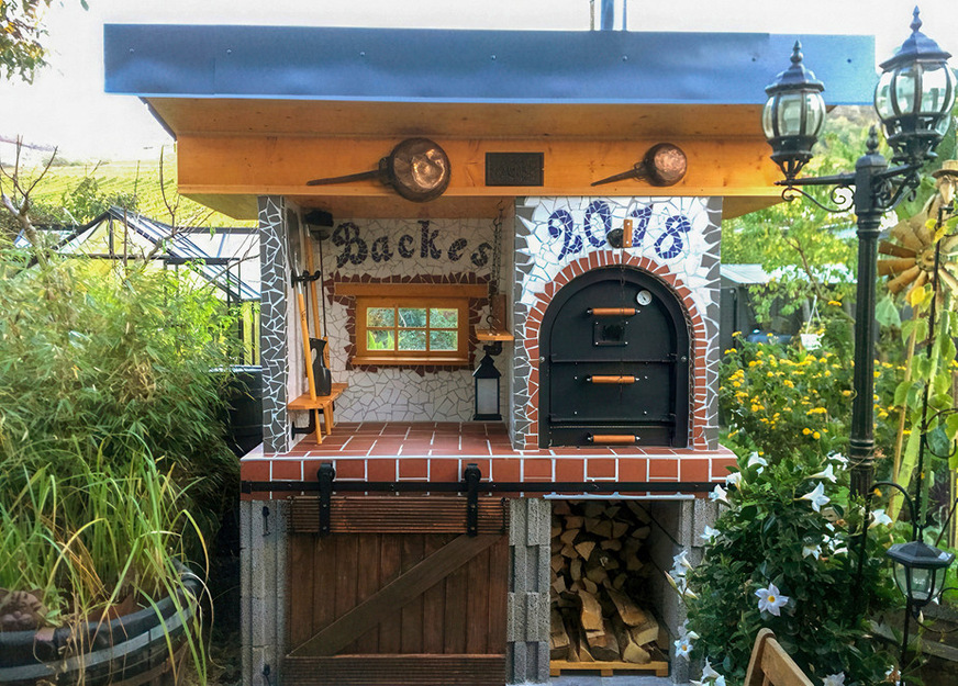 Eine robuste eingebaute Backofenlösung von Juhe-Flamm.