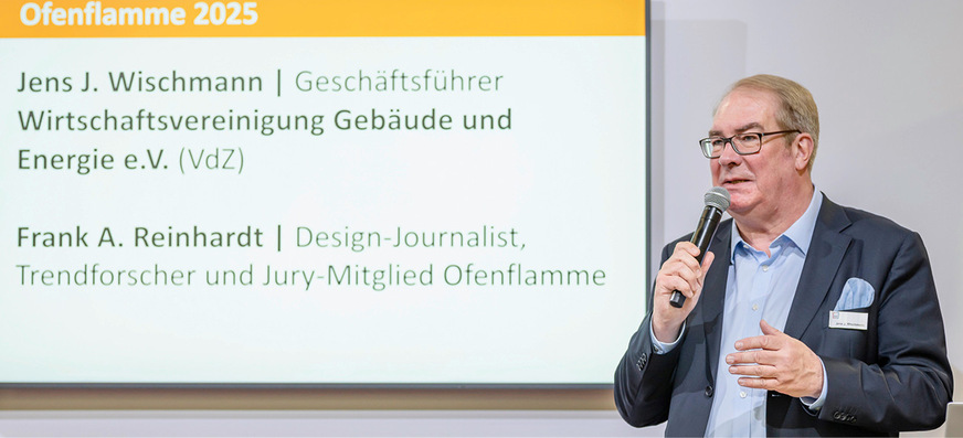 Jens Wischmann, VDZ, der eine schwungvolle Anmoderation hielt.