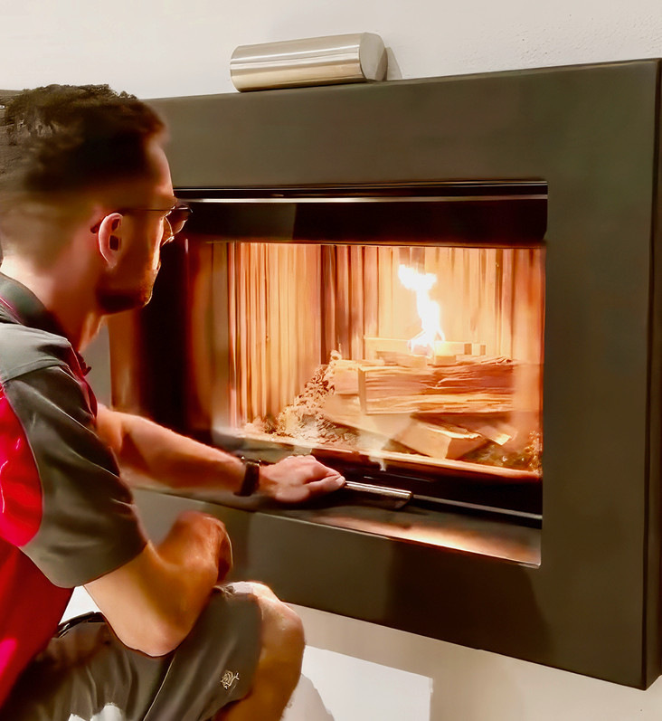Die Feuertaufe ist für Jannik stets ein besonderer Moment.