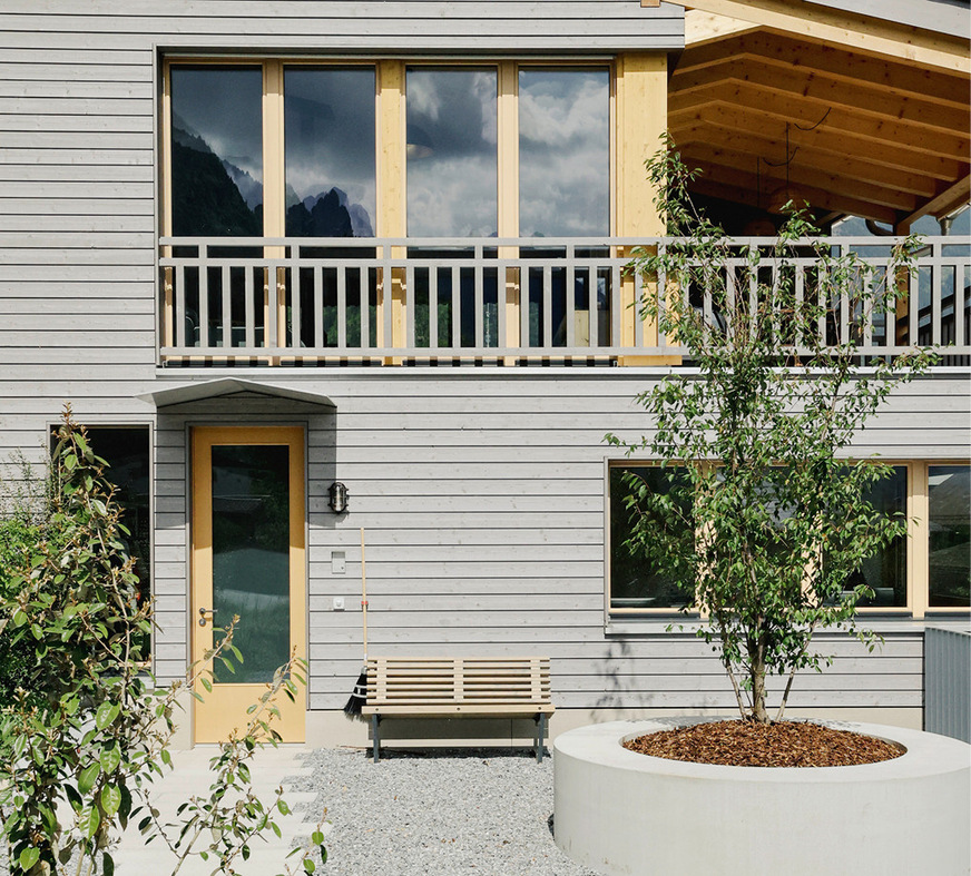 Beide Wohneinheiten haben einen separten Eingang.