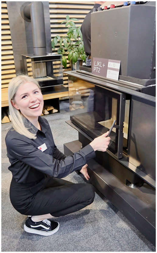 Einsatz „LJKL+“, ausgestattet mit Power-Wärmetauscher „PT2“.