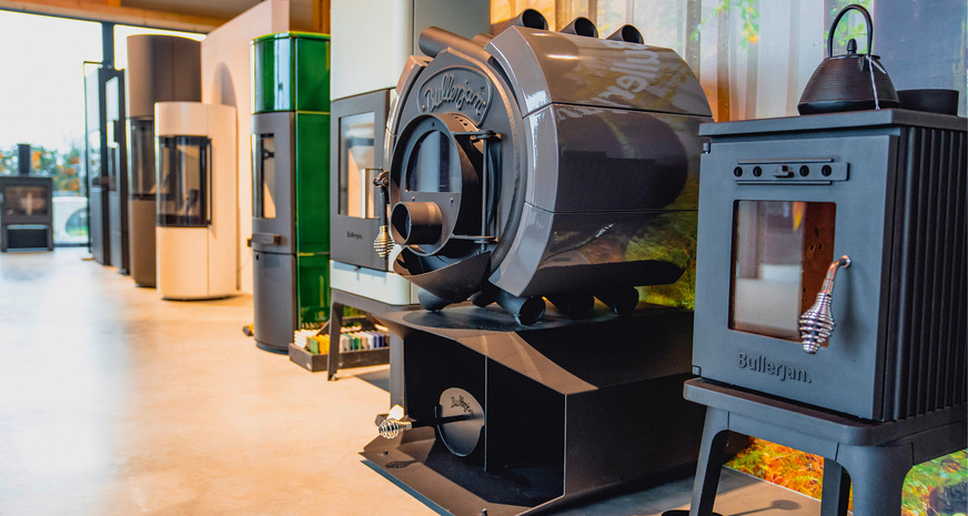 In der großzügigen Ausstellung hat der Kunde viel zu sehen.