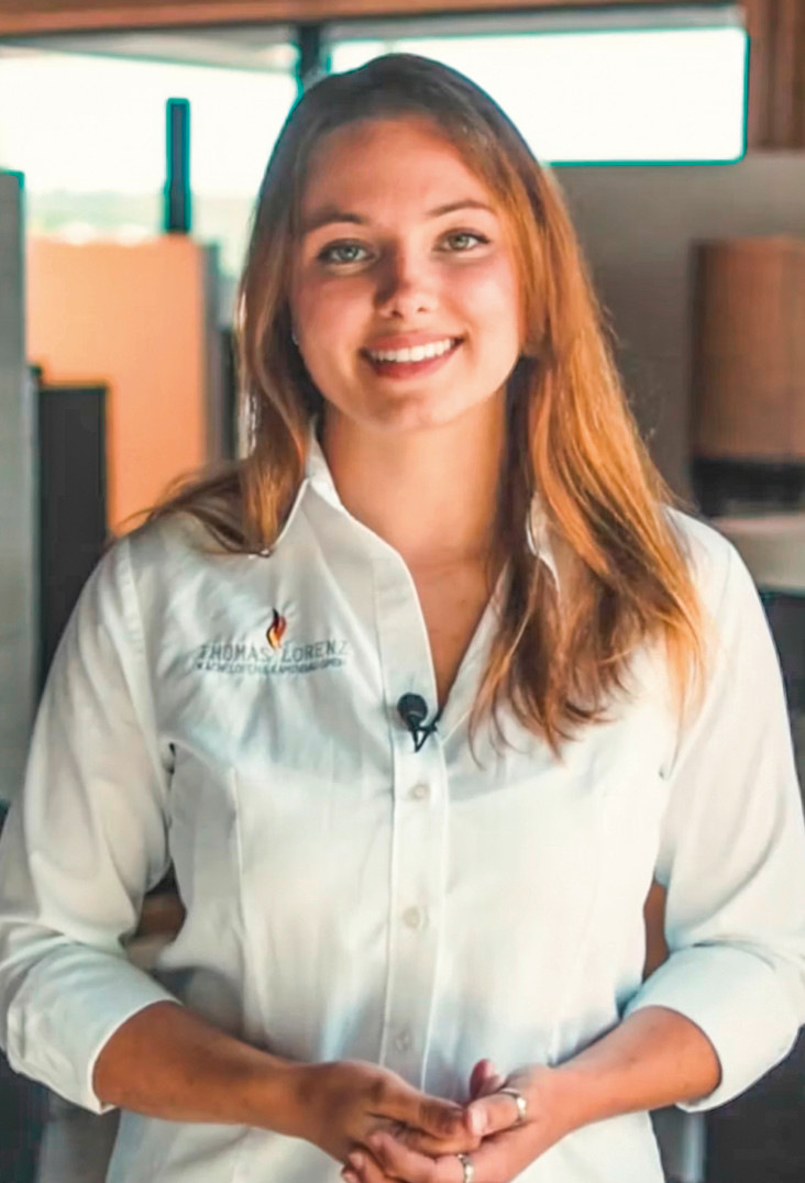 Laura Lorenz freut sich auf ihre Zukunft, der sie bestens gerüstet entgegensieht.