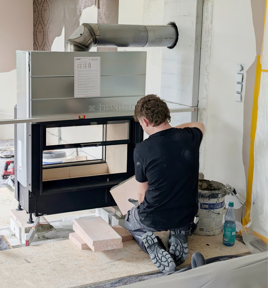 Auch der Bau einer Tunnelkaminanlage zählt zu den anspruchsvolleren Projekten.