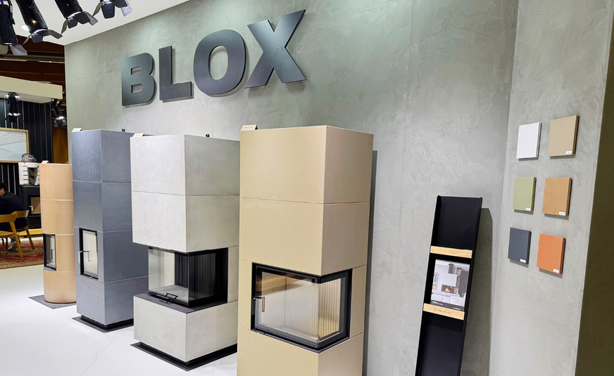 Die neuen Blox-Speicheröfen gibt es jetzt auch mit Keramik-Verkleidung.