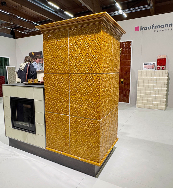 Messeexponat von Kaufmann Keramik.