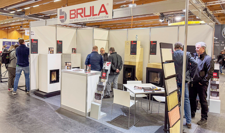 Messehighlight bei Brula war der neue Kleinspeicherofen „Nivo“.