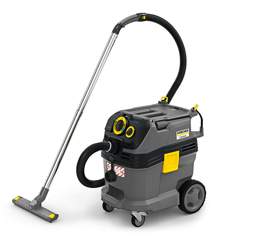 Kompakte Modelle wie der Kärcher NT30/1 Tact Te H eignen sich für die mobile Absaugung an Winkelschleifern, Bohrmaschinen und Sägen. Universal-Absaughauben lassen sich an praktisch jeden Winkelschleifer nachrüsten und ermöglichen nahezu staubfreies Arbeiten. Wichtig: Solche Entstauber sind nicht mit einfachen Staubsaugern zu verwechseln – sie erfüllen strenge Anforderungen an Filterung und Sicherheit und eignen sich für den direkten Anschluss an Maschinen.