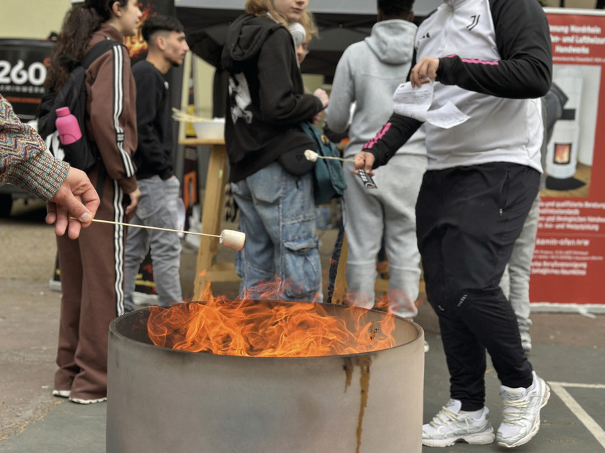 Vor Ort dabei auf der „Lust auf Handwerk“ in Düsseldorf.
