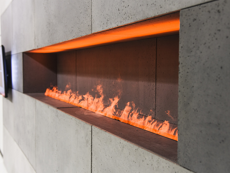 Kaminverkleidungen aus Beton - K&L MAGAZIN