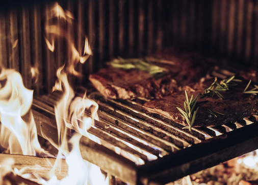 Zartes Fleisch vom Grill.