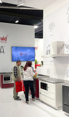 Bei Greithwald konnte man Herde bewundern.