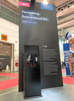 Schott stellte unter anderem seine Robax Night Flame vor.