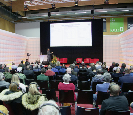 Beliebter Anlaufpunkt: ie Silence-Conference. - © Foto: Messe Welx-Cityfoto
