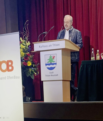 Norbert Müller, Vorsitzender des Werbeausschusses informierte über die Werbeaktivitäten.