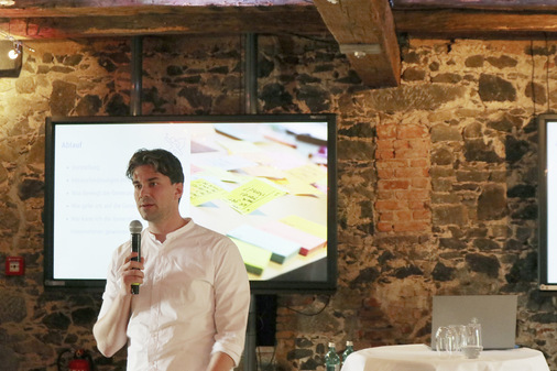 Lukas Hartmann gab Tipps zur erfolgreichen Nachwuchsanwerbung im Handwerk.