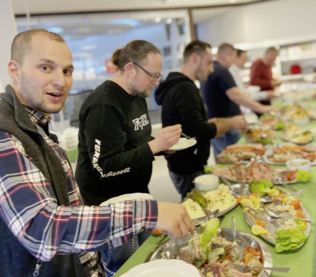 Entspannung beim Schwarzwald-Vesper.