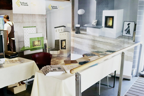 Gutbrod Ofenkeramik bot Glasurenvielfalt und Qualität zum Anfassen.