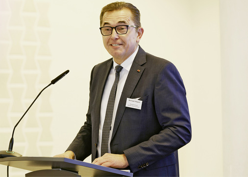  „Ärmel hoch und anpacken!“, forderte ZVSHK-Präsident Michael Hilpert.