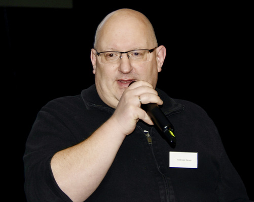 Andreas Neuer warb für die Mitgliedschaft im GVOB – und für die Ausbildung des dringend benötigten Nachwuchses im Handwerk. - © Foto: Martin Henze
