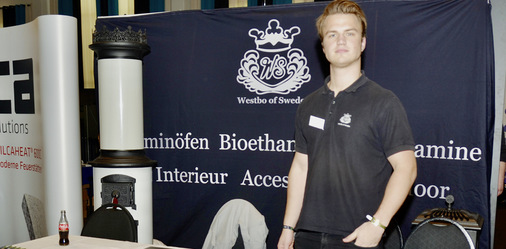  Jonatan „Jonte“ Allendorff vertrat seinen Vater Fritz würdig am ­Westbo-Stand.