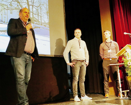  Alexander Schnaidt, Vorstand Hagos hielt eine kurze Ansprache.