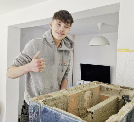  Bis hierhin lief es schon mal super, freut sich Efe.