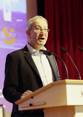  Hauptgeschäftsführer Wolfgang Becker begrüßte die Anwesenden.