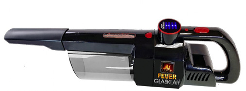  Der Handstaubsauger Spezial Edition wurde konzipiert zur Entfernung von Flugasche beim Öffnen und zur Beseitigung von Schmutz nach jedem Befüllen. Auch vor einer Reinigung der Feuerglasscheibe und zum Absaugen von geringen Ascheresten. 