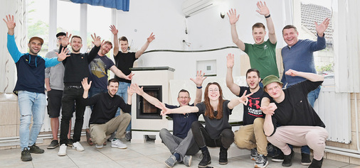 Zum Schluss gibt’s das „Gruppenbild mit Dame“.