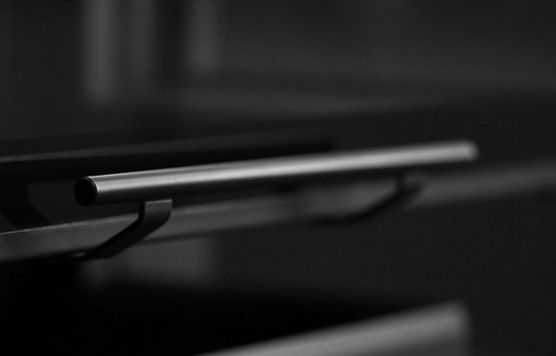 Der elegante Griff rundet das Gesamtpaket ab.