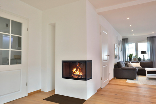 Die gefragteste Produktgattung von Rüegg in Deutschland sind Kamine, hier zu sehen der „KII 50x68x50“.