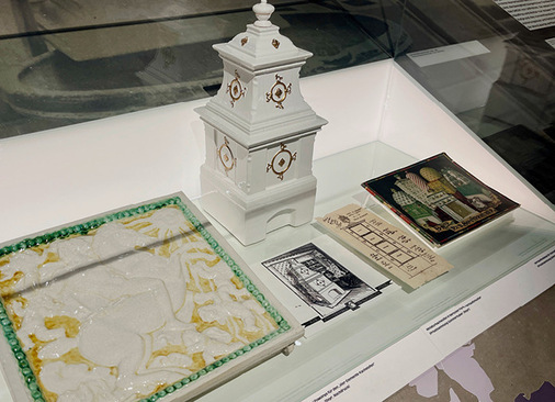Einige Exponate im Stadtmuseum verwiesen auch auf die historische Bedeutung der Kachelofenherstellung für die Stadt durch das Unternehmen Sommerhuber.