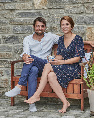 Lena und Felix Maler legten großen Wert auf wohngesundes Bauen. - © Foto: BauFritzu