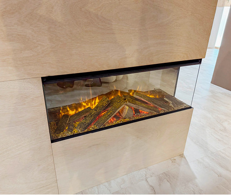 Die neuen E-Kamine von La Nordica Extraflame werden komplett am Heimatstandort in Italien ­entwickelt und produziert.