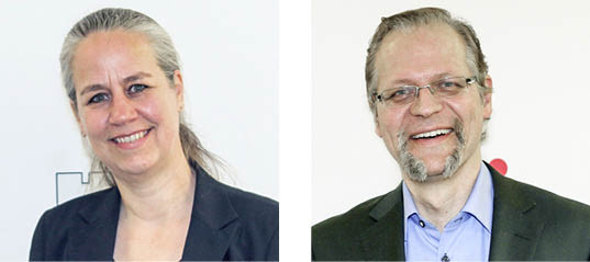 Julia Langer und Thomas Schnabel verstärken zukünftig das Team des Industrieverband Haus-, Heiz- und Küchentechnik e.V. (HKI) im Fachverband Heiz- und Kochgeräte. - © Fotos: HKI
